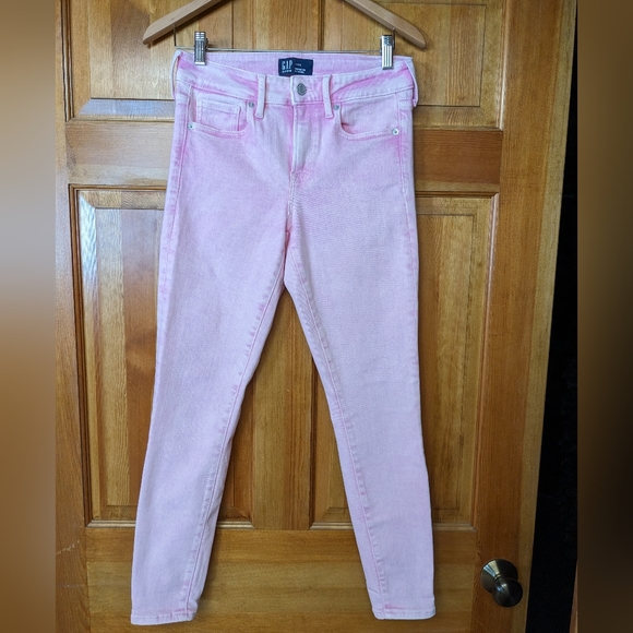 Gap Universal Leggings Belle Pink Denim Size 4/27R - Picture 11 of 11